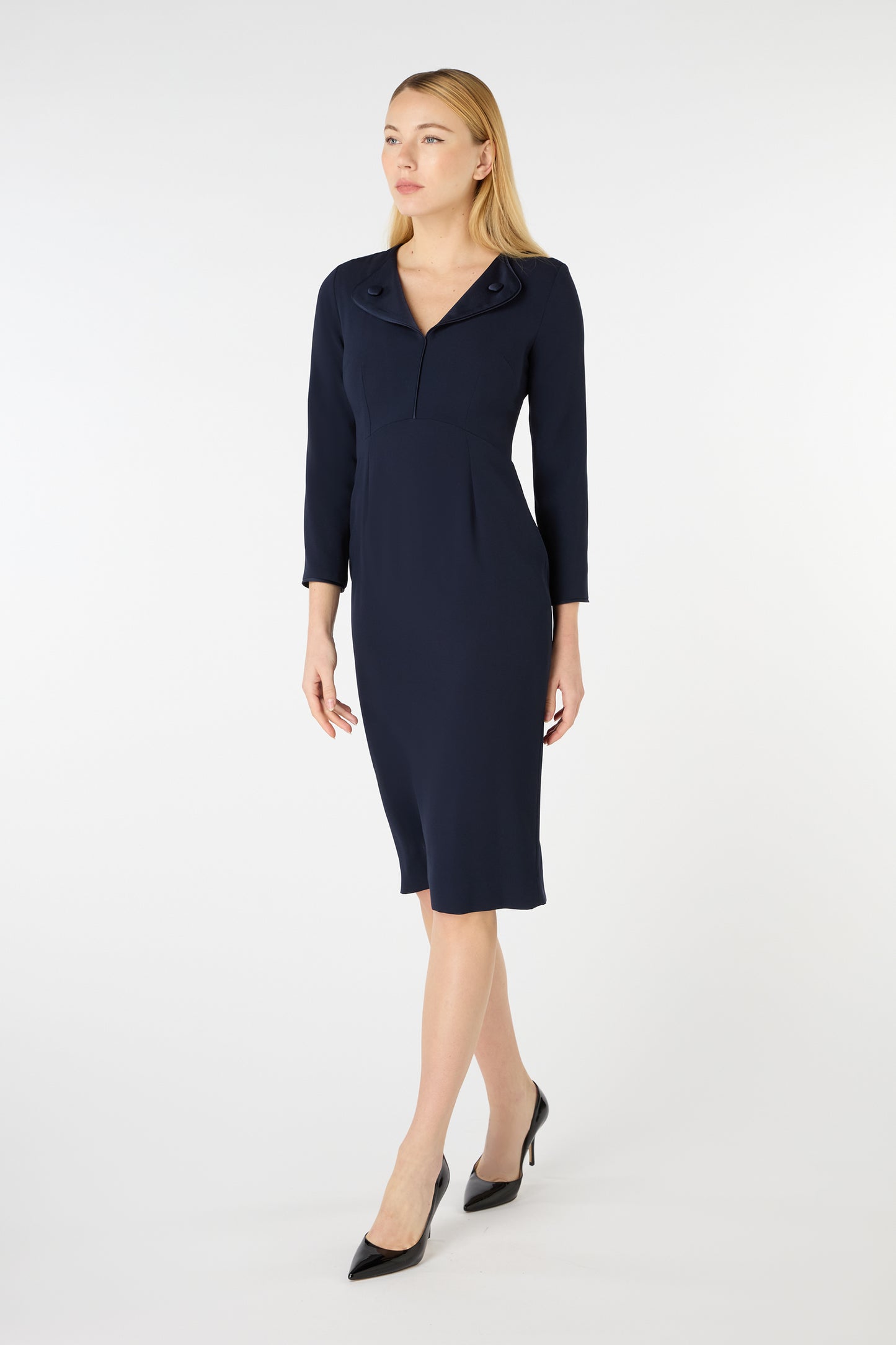 Venice Dress - Dark Navy