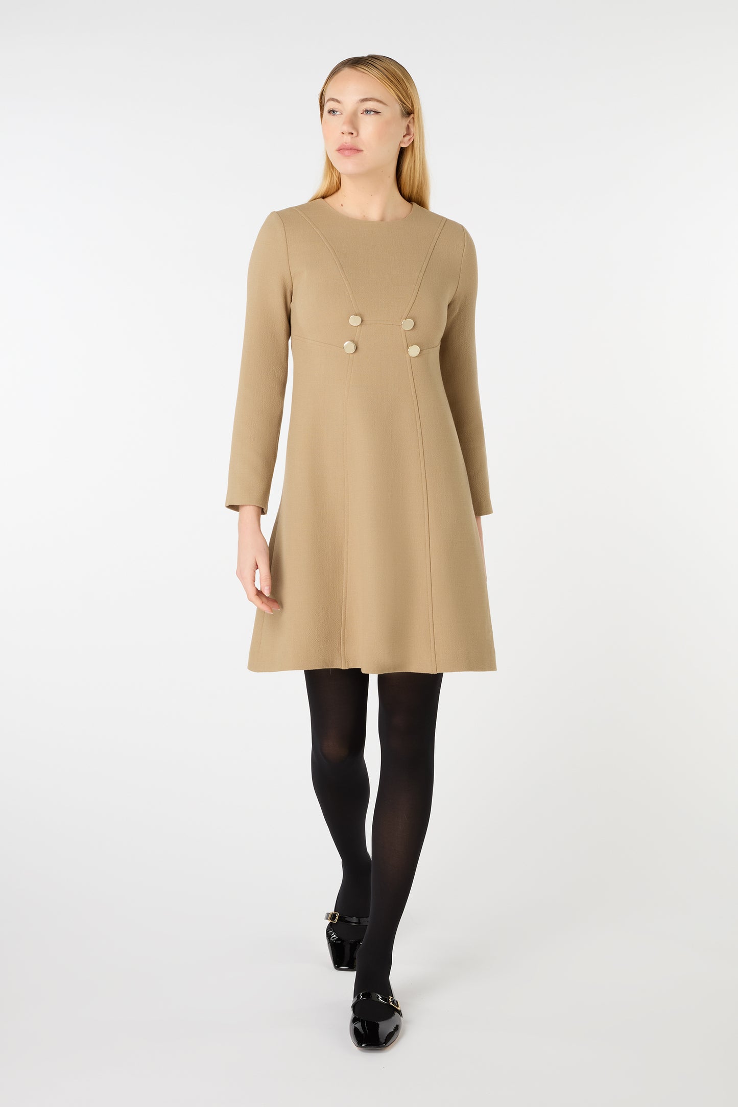 Verdi Dress - Camel