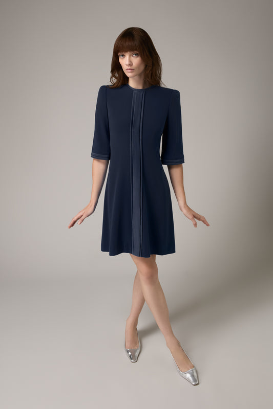 Vista Tunic Dress - Navy