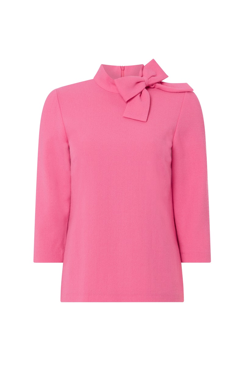 Blaire Wool Top - Bubblegum