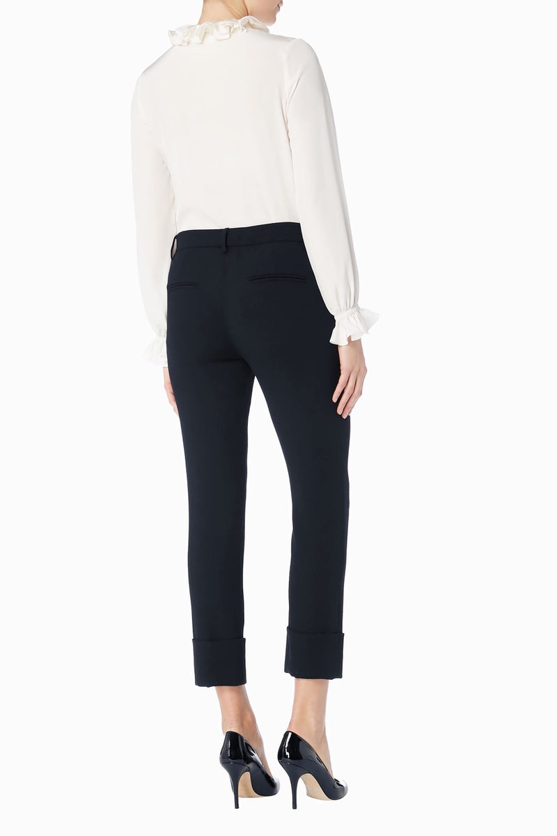 Cooper Pencil Trousers - Navy