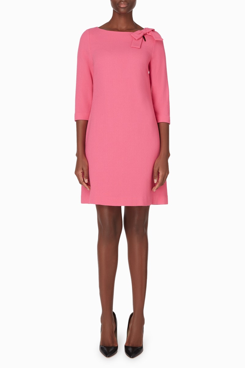 Emma Wool Tunic Dress - Bubblegum