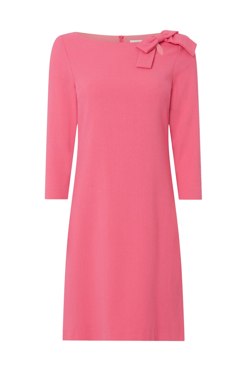 Emma Wool Tunic Dress - Bubblegum