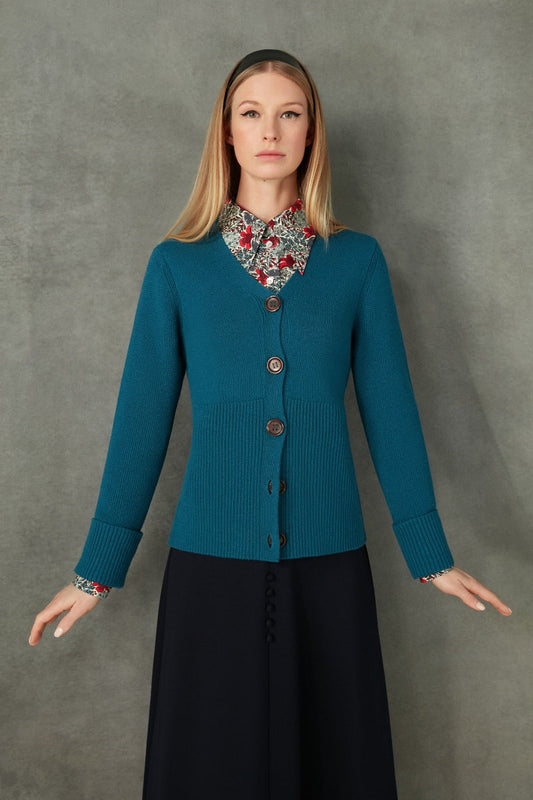 Roni Cardigan - Teal