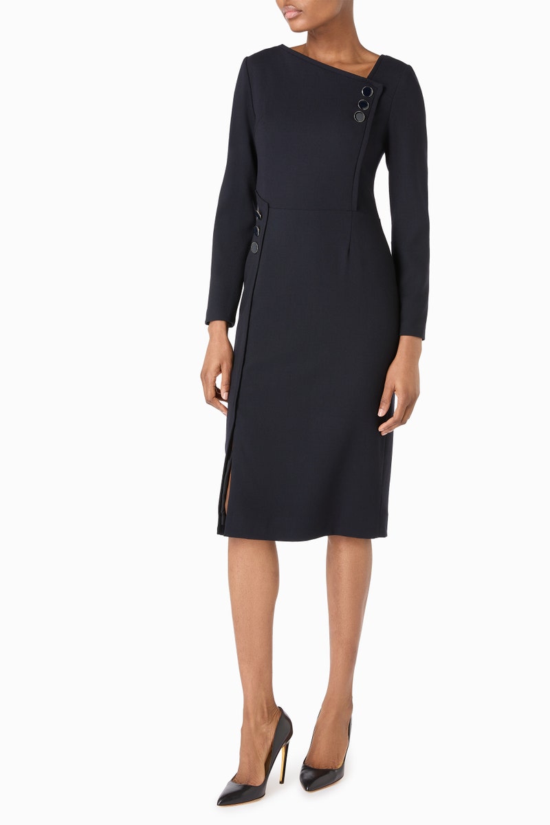 Renee Dress - Dark Navy