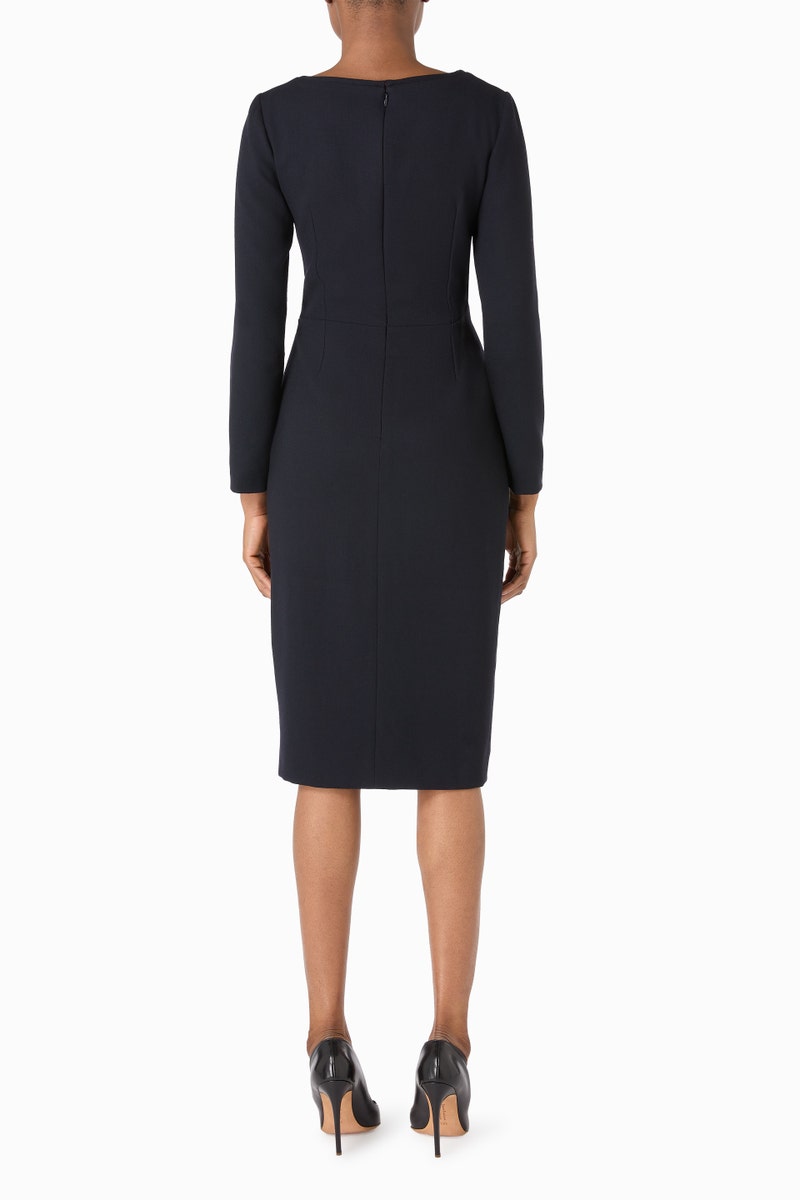 Renee Dress - Dark Navy