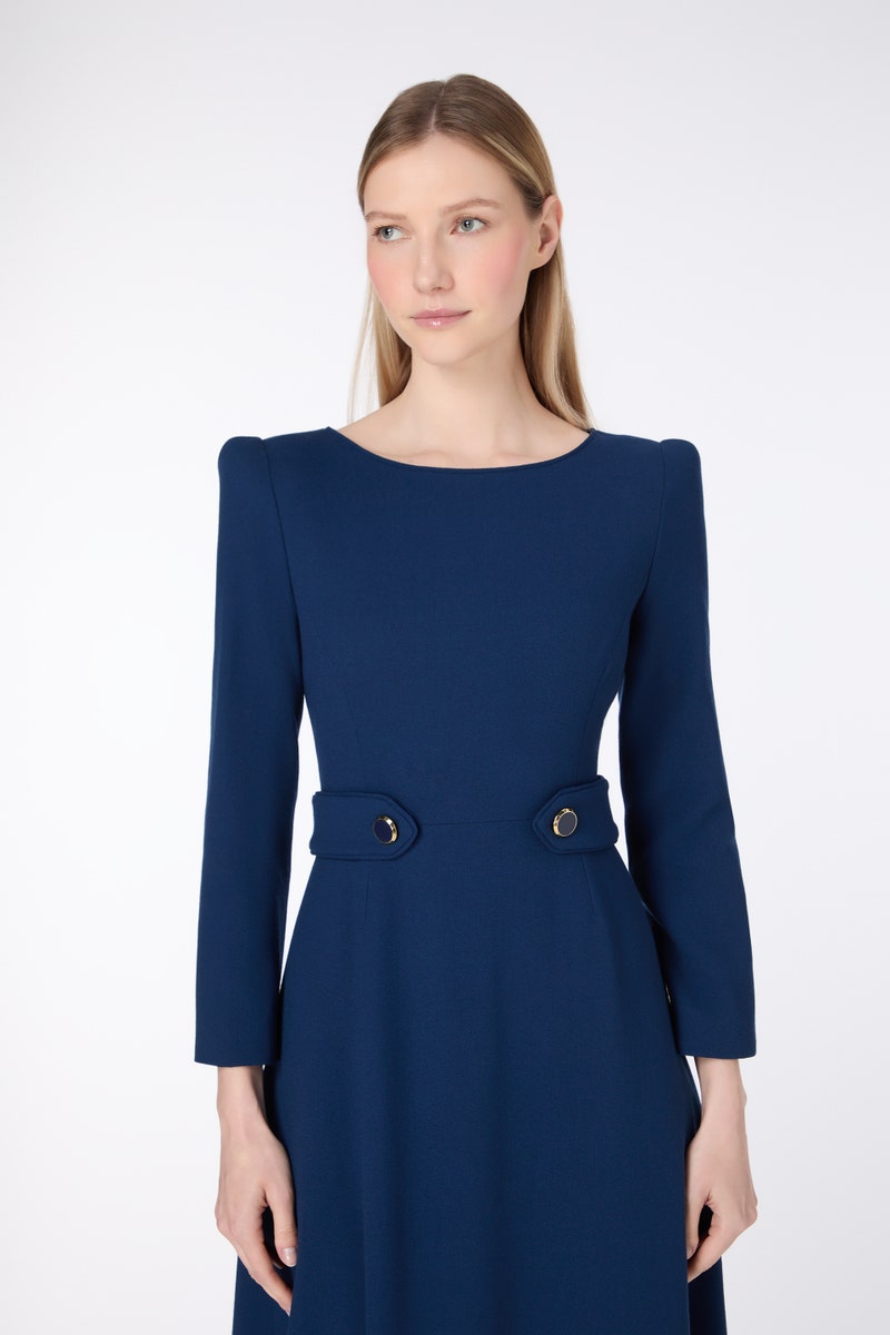 Tiffany Dress - French Navy