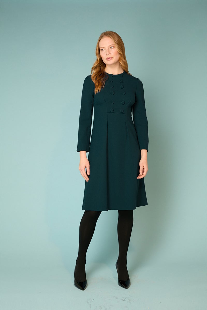 Trudy Dress - Fern Green